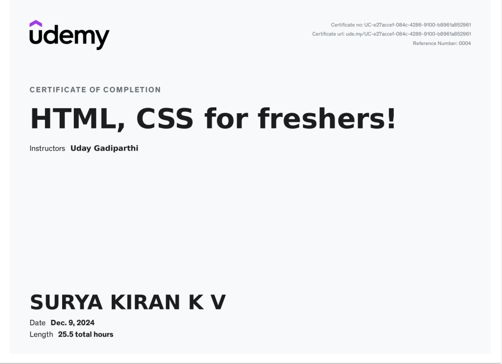 HTML & CSS